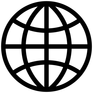 World Globe Web Icon Free PNG