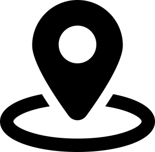 Black Map Point Icon Free PNG