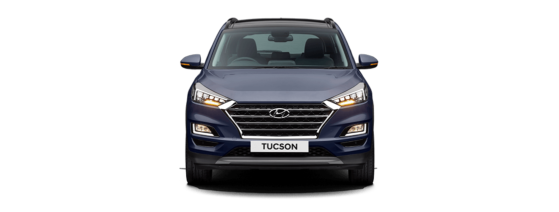 Hyundai Tucson Blue SUV Free PNG