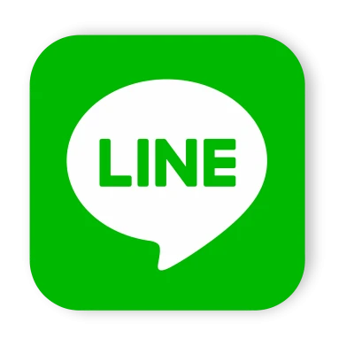 Line App Icon Green Free PNG