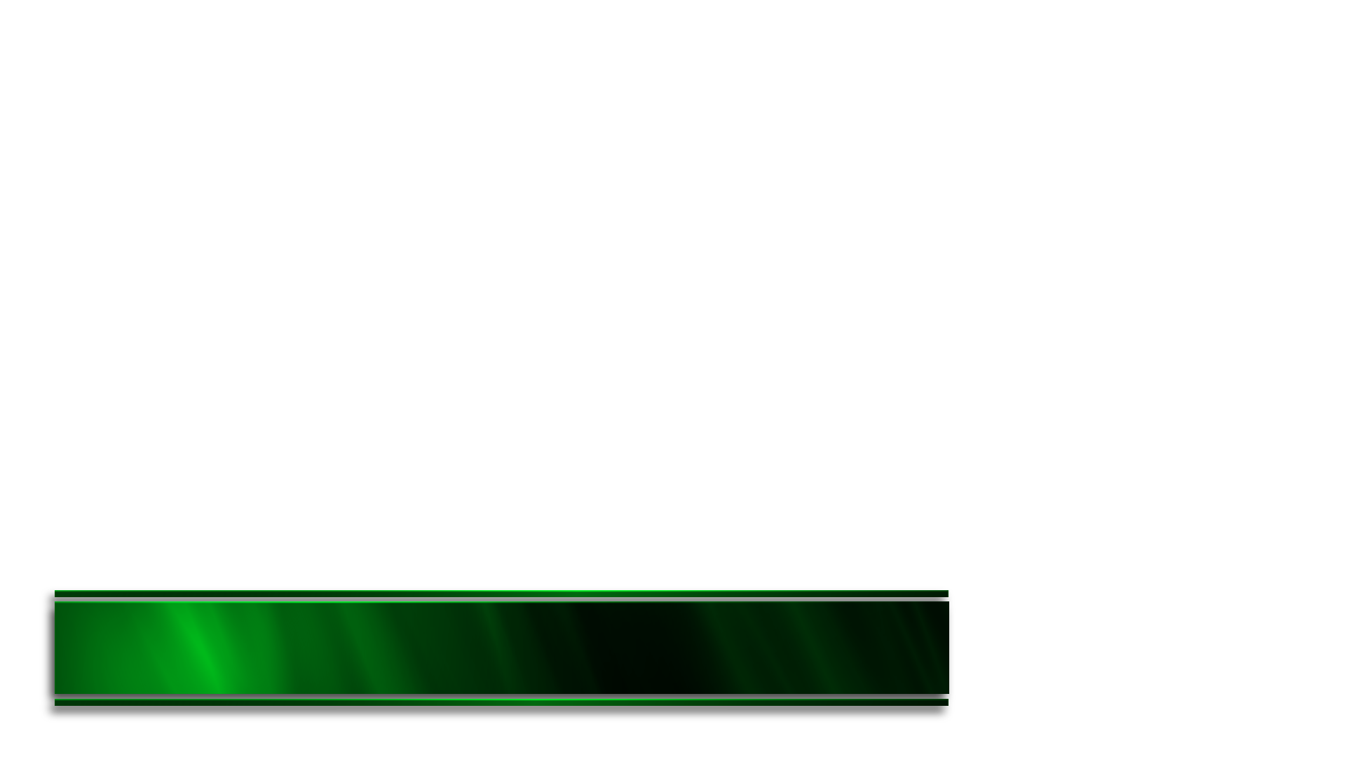 Green Lower Third Banner Free Download