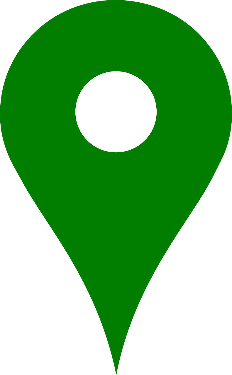 Green Map Pin Location Icon Free Download