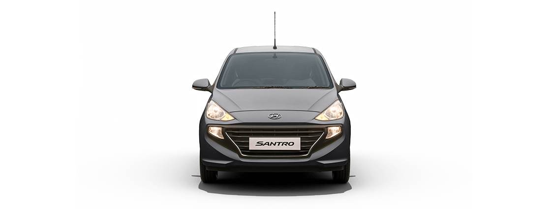 Hyundai Santro Grey Car Free Download