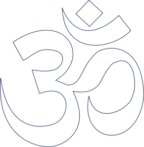 Om Symbol White Spiritual Free Download