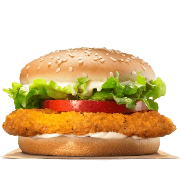 Chicken Burger Fast Food PNG Image