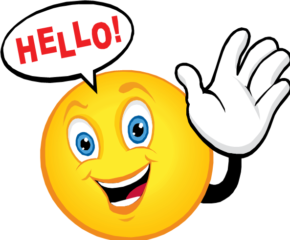 Hello Speech Bubble Emoji Clipart