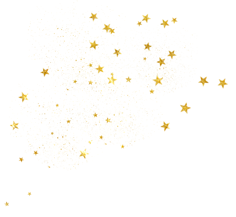 Gold Glitter Stars Scatter Free Download
