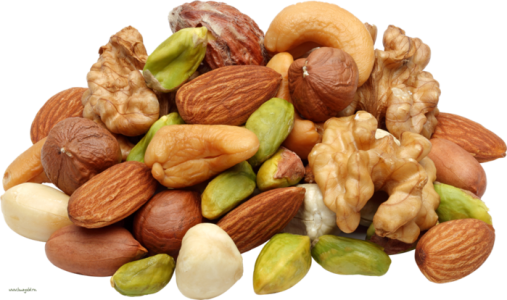 Mixed Dry Fruits and Nuts Free PNG