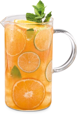 Pitcher of Fresh Orange Juice Transparent Background
