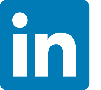LinkedIn Square Logo Blue Free PNG