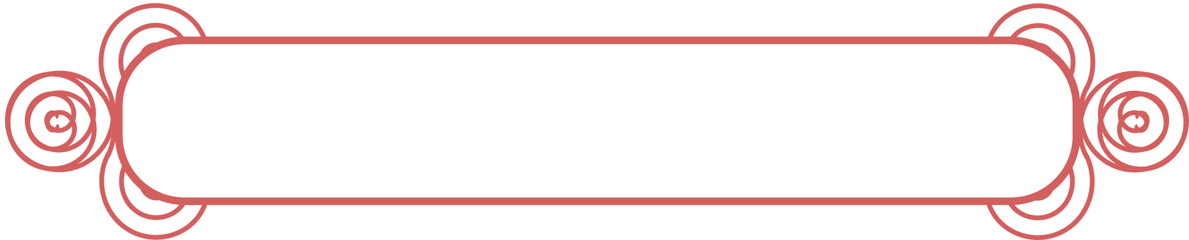 Red Decorative Text Frame Free Clipart