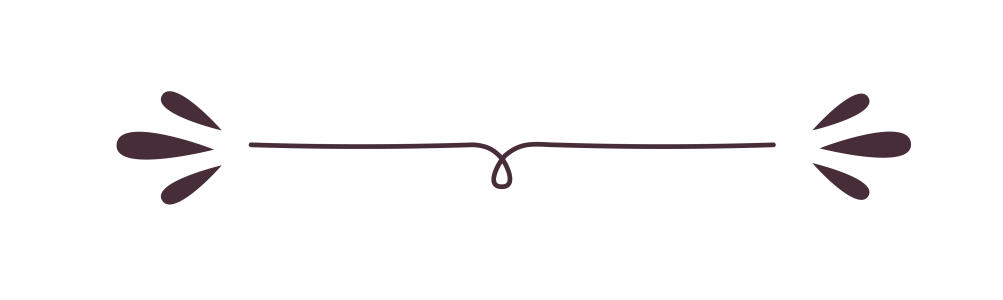 Simple Leaf Line Divider Free Clipart