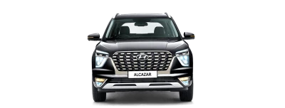 Hyundai Alcazar Black SUV Free PNG