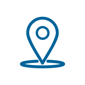 Blue Location Map Pin Icon Free PNG