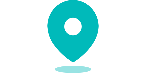 Teal Location Map Pin Icon Free PNG