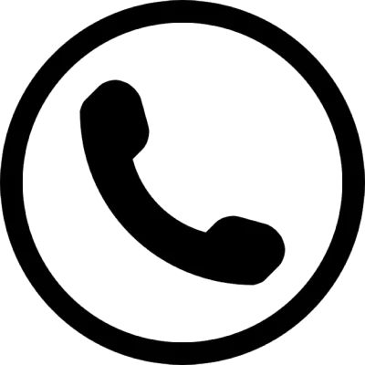 Solid Black Phone Call Icon Free PNG