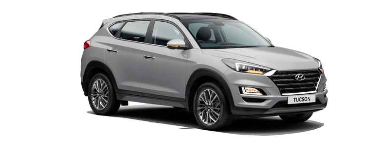 Hyundai Tucson Typhoon Silver SUV PNG