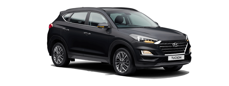 Hyundai Tucson Phantom Black SUV PNG