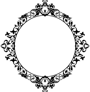 Ornamental Circle Frame Clipart