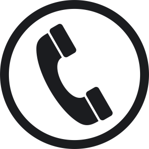Black Phone Call Icon Free PNG