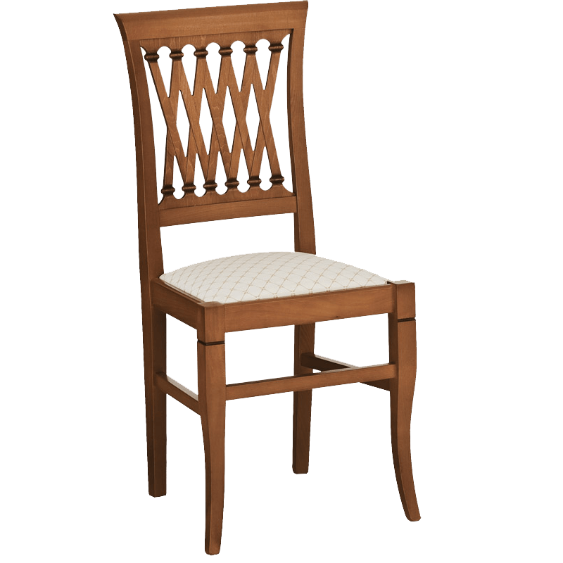 Wooden Chair Isolated Clipart
