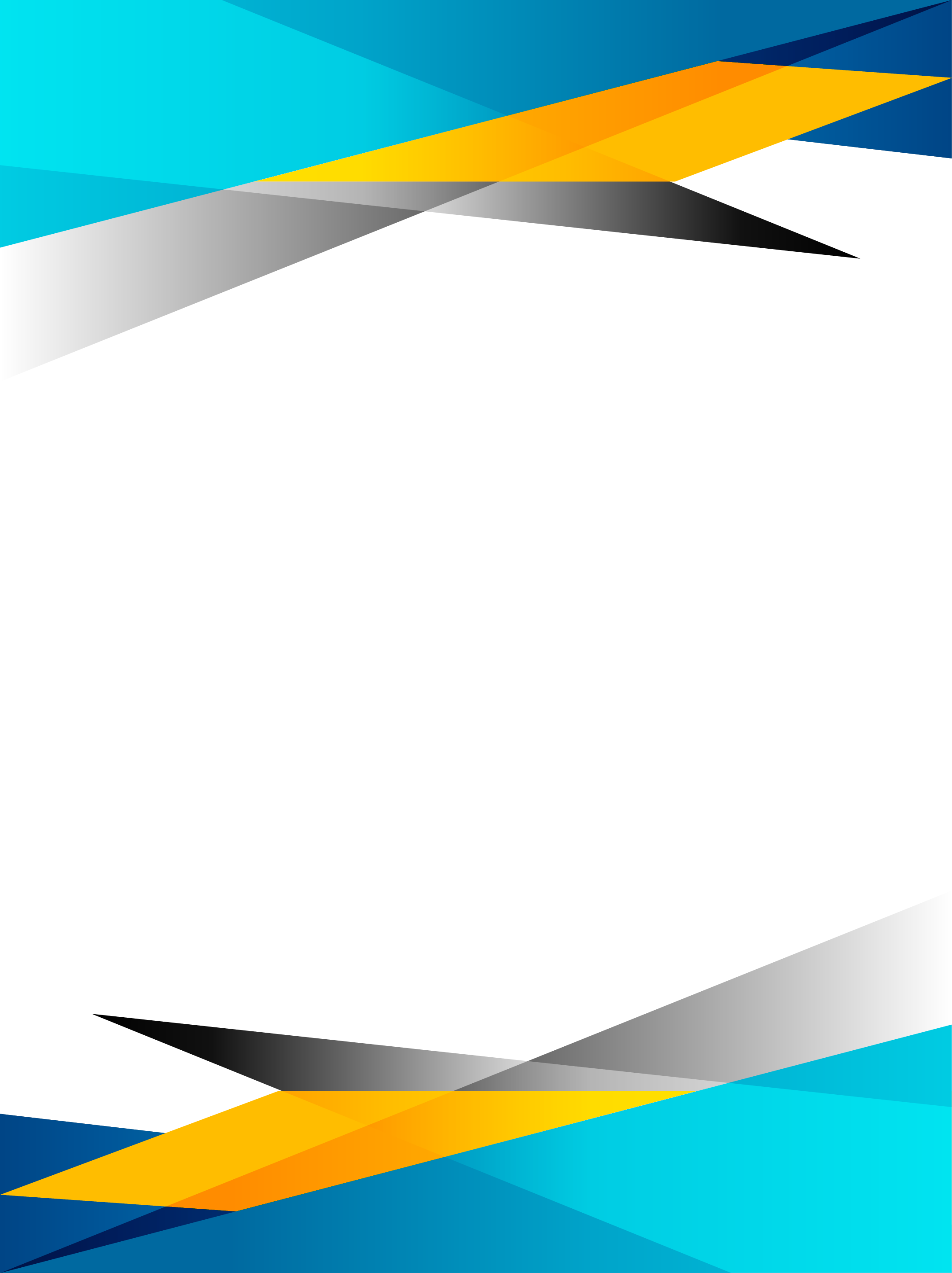 Blue and Yellow Abstract Header Background