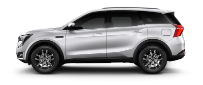 Mahindra XUV700 Silver Side Profile PNG