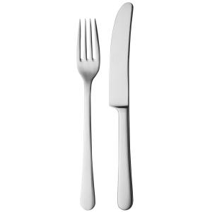 Silver Knife And Fork Cutlery PNG