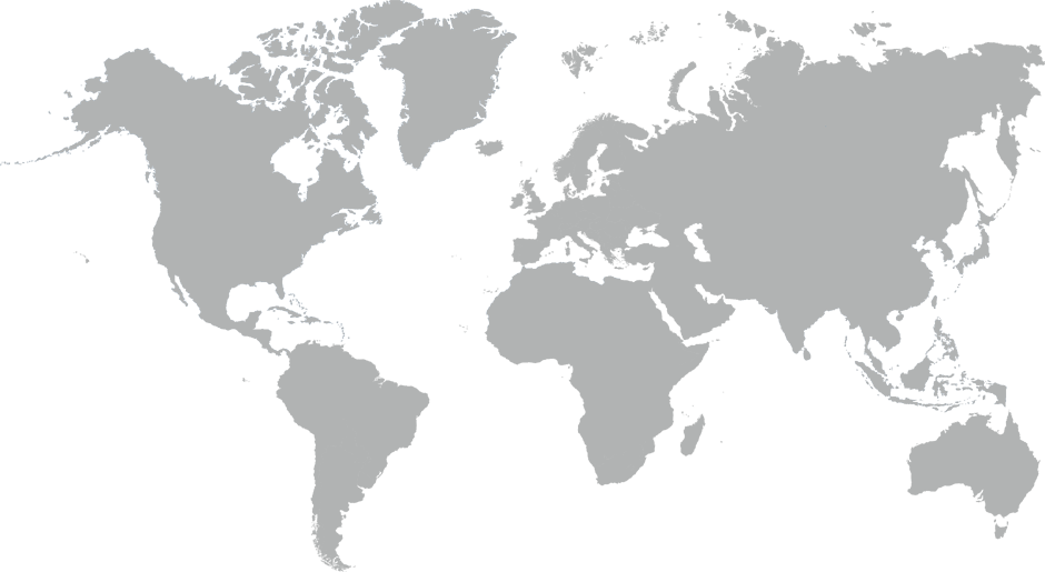 Grey World Map Silhouette Free Download