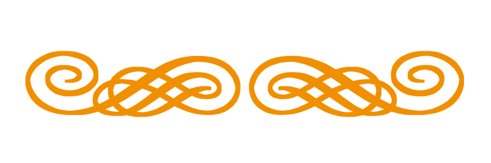 Gold Swirl Divider Free Download