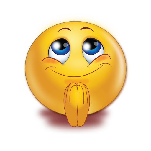Pleading Face Emoji Transparent Background
