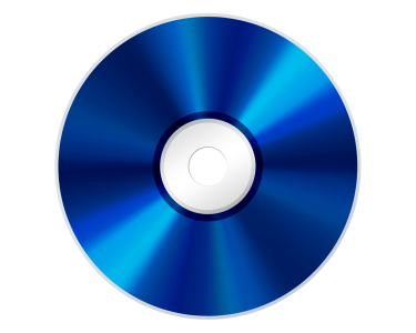 Blue Compact Disc CD PNG Image