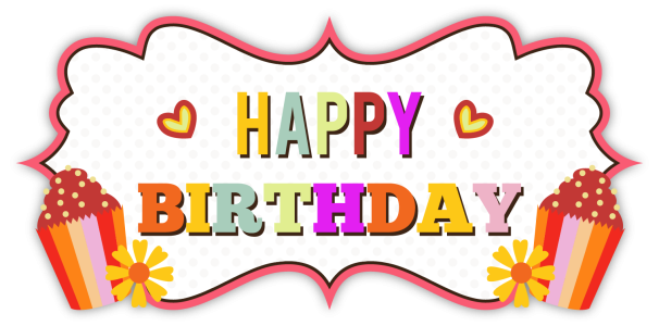 Happy Birthday Badge Label Free PNG