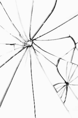 Broken Glass Crack Texture Overlay