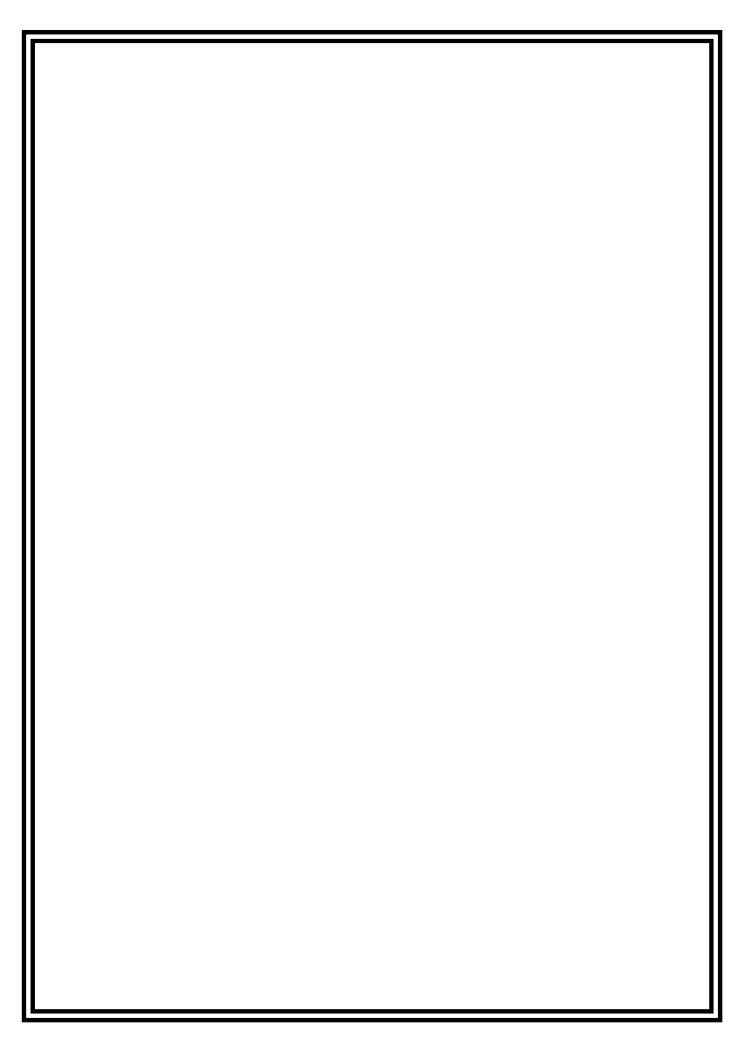 Double Line Rectangular Border Free PNG