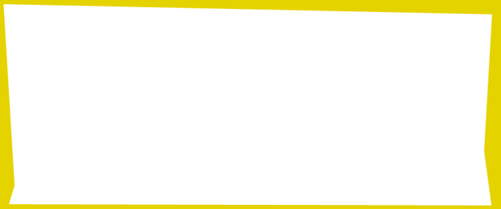 Yellow Comic Banner Background PNG Image