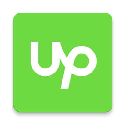 Upwork Green Logo Free PNG