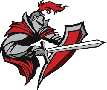 Knight Sword Shield Mascot Free PNG