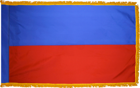 Blue and Red Horizontal Flag Clipart