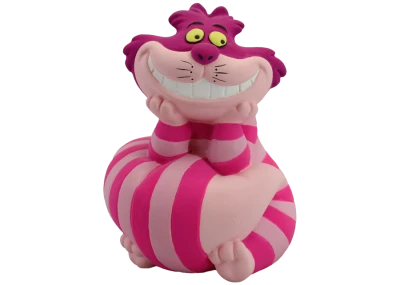 Cheshire Cat 3D Figure Free PNG