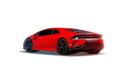 Lamborghini Aventador Red Rear View Free PNG