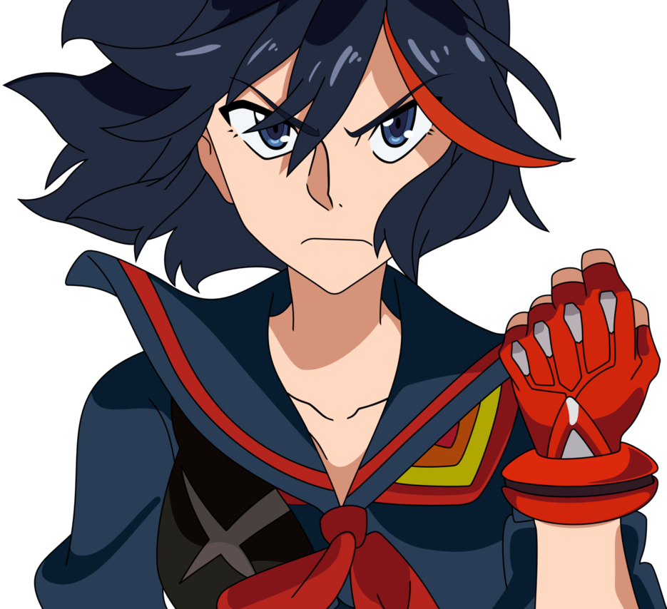 Ryuko Matoi Kill La Kill Anime Clipart