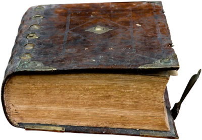 Ancient Spell Book Leather Bound Free PNG