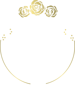 Gold Rose Wreath Frame Free PNG