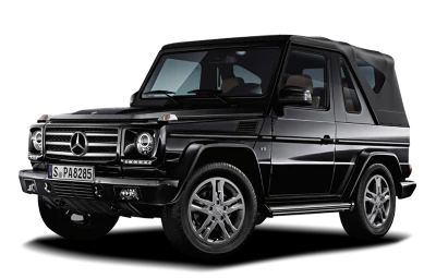 Black Mercedes G-Wagon Free PNG