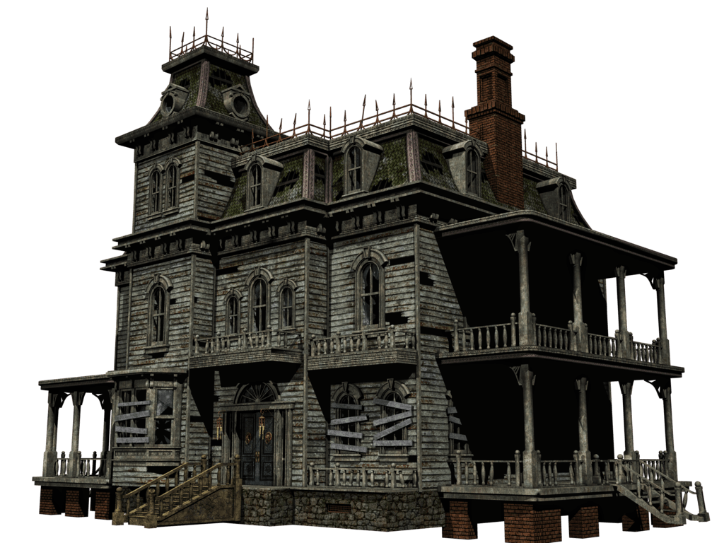 Haunted House Clipart PNG Image
