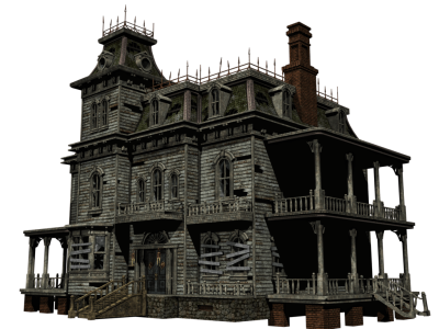 Haunted House Clipart PNG Image