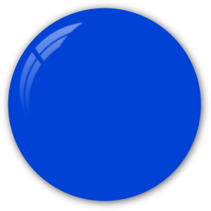Blue Sphere Button Free PNG