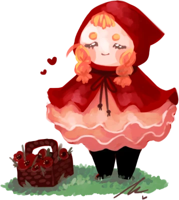 Red Riding Hood Clipart PNG Image