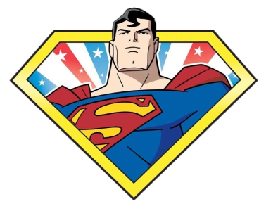 Superman Badge Cartoon Free PNG